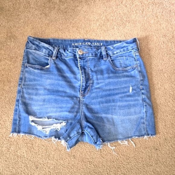 American Eagle Outfitters Blue Jean Shorts - Picture 1 of 2